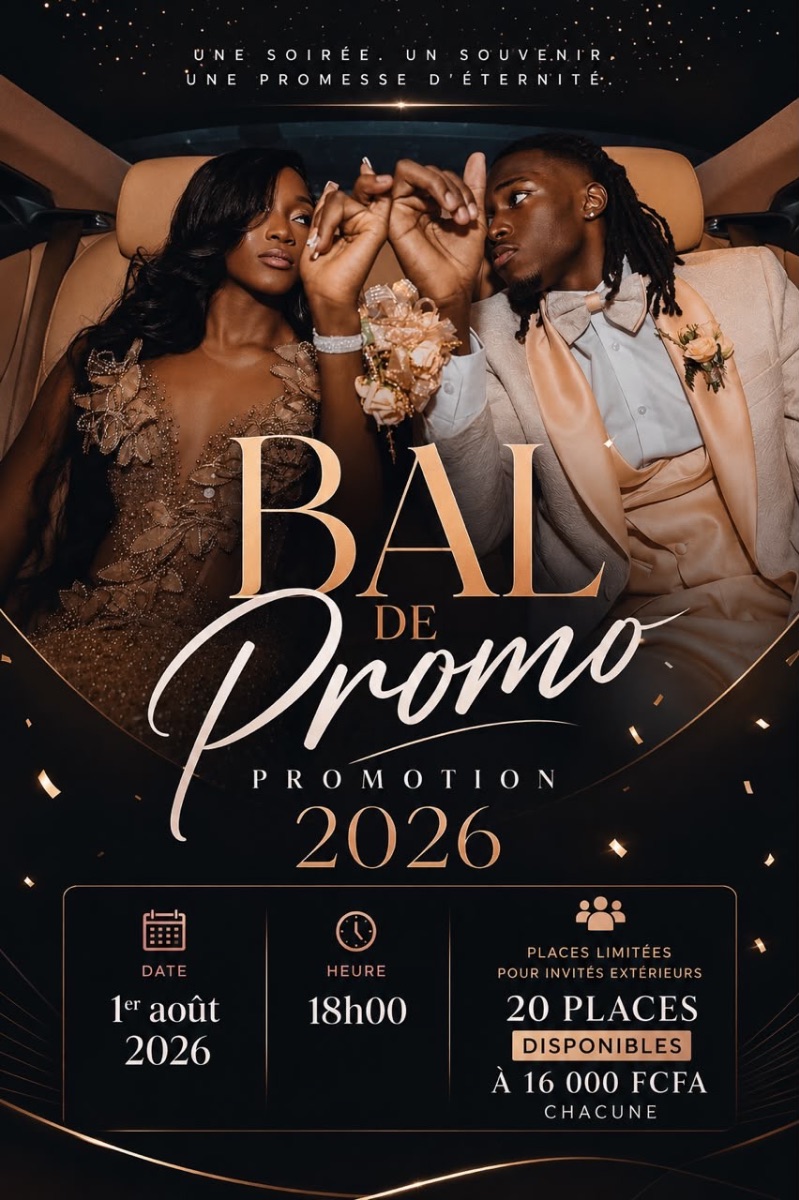 Soirée gala de la promotion 2025-2026